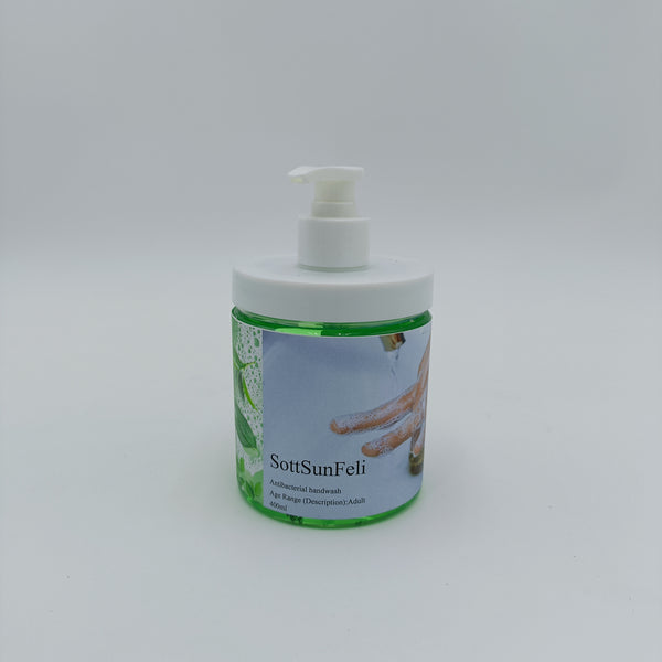 SottSunFeli Antibacterial handwash Natural Hand Wash with Tea Tree, Eucalyptus, and Mint, 400ml