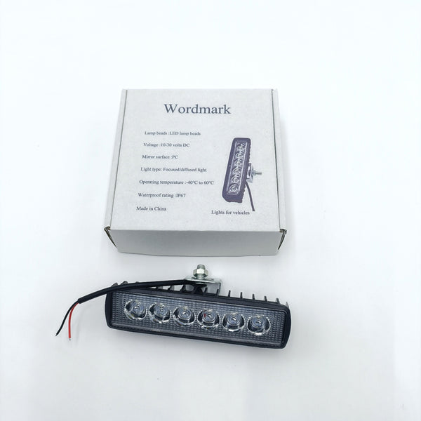 Wordmark Lights for vehicles LED Car Light Bar, Black