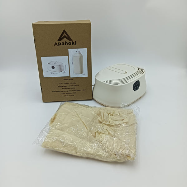 Apahoki Clothes dryers Electric Clothes Dryer, 400W, 1-7 Hour Timer, Beige