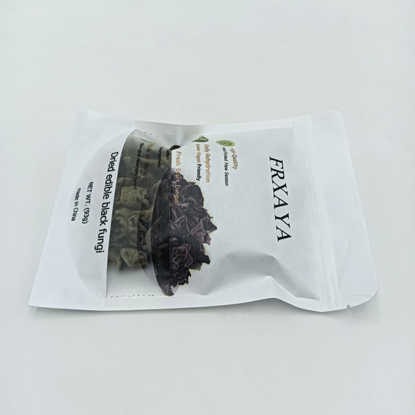 FRXAYA Dried edible black fungi Premium and Delicious Dried Black Fungi, 93g