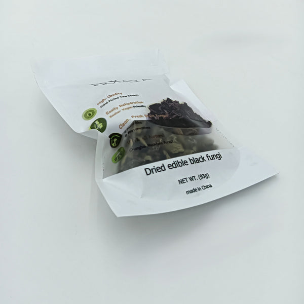 FRXAYA Dried edible black fungi Premium and Delicious Dried Black Fungi, 93g