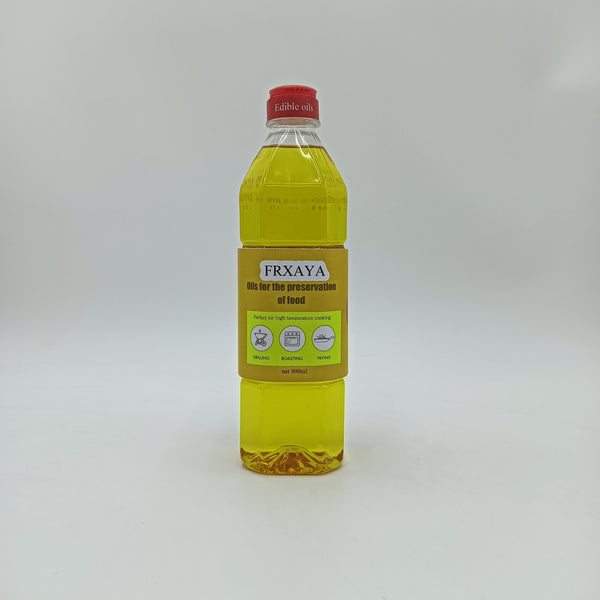 FRXAYA Edible oils High Temperature Cooking Oil for Grilling, Roasting, Frying, 900ml
