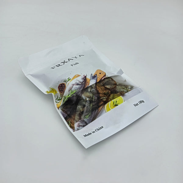 FRXAYA Fish Fish Pet Treats for Training and Rewards, Natural Fish Flavor, 180g Resealable Pouch