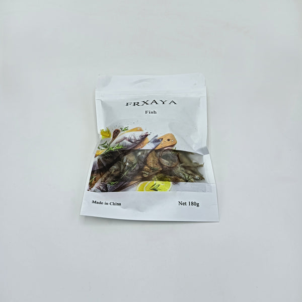 FRXAYA Fish Fish Pet Treats for Training and Rewards, Natural Fish Flavor, 180g Resealable Pouch