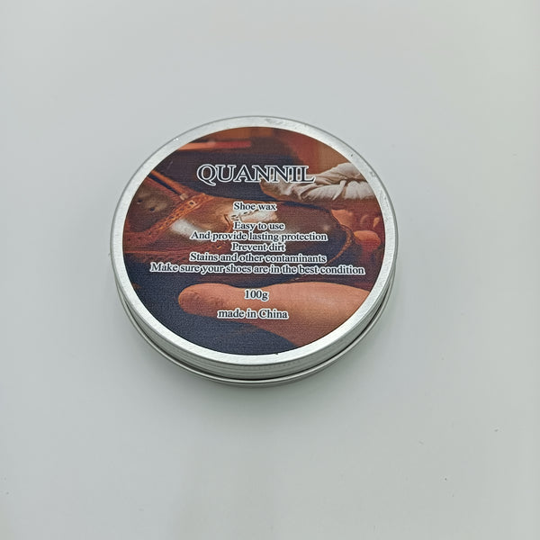 QUANNIL Shoe wax 100g Shoe Wax, Leather Care Protection, Portable Design