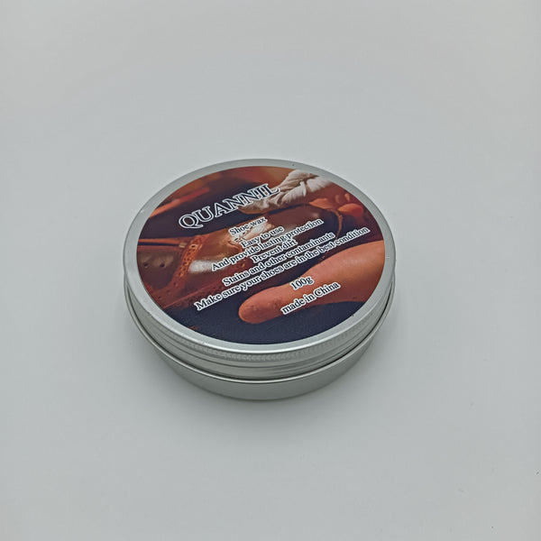 QUANNIL Shoe wax 100g Shoe Wax, Leather Care Protection, Portable Design