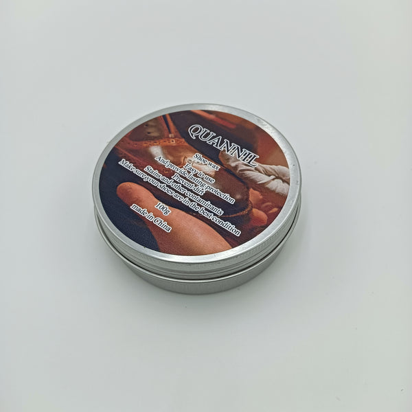 QUANNIL Shoe wax 100g Shoe Wax, Leather Care Protection, Portable Design