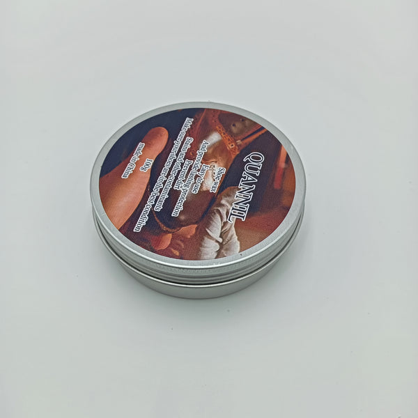 QUANNIL Shoe wax 100g Shoe Wax, Leather Care Protection, Portable Design