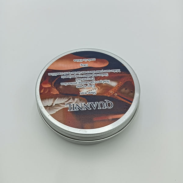 QUANNIL Shoe wax 100g Shoe Wax, Leather Care Protection, Portable Design