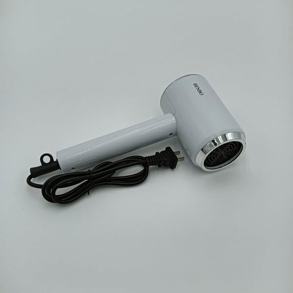 BENBO Hair dryers 1800W Hair Dryer, 3 Heat Settings, 2 Speeds, White