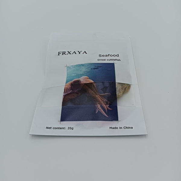 FRXAYA Seafood Dried cuttlefish seafood, 35 grams, ready to eat seafood