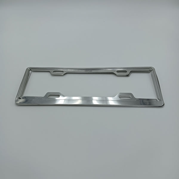 GMTsuki License plate holders Premium Aluminum License Plate Frame Holder, Frosted Texture, 45.7x16.7cm