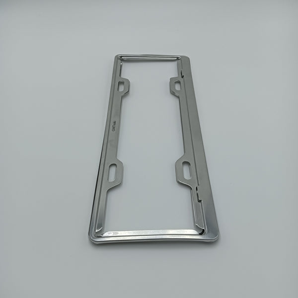 GMTsuki License plate holders Premium Aluminum License Plate Frame Holder, Frosted Texture, 45.7x16.7cm