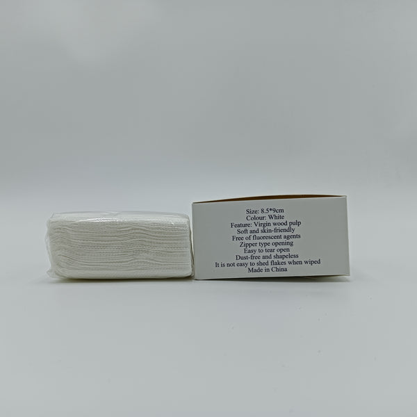 Kouorao Paper tissues Soft Skin-Friendly Premium Paper Tissues, White Virgin Wood Pulp, 8.5x9cm