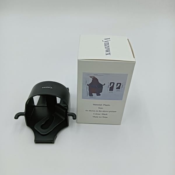 Vynzowx Cup holders for use in vehicles Black Plastic Vehicle Cup Holder, Universal Vehicle Accessory