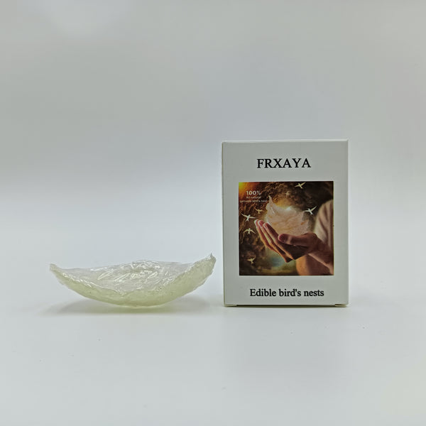 FRXAYA Edible bird's nests Premium Edible Bird's Nest, Natural White, 3g Single Piece