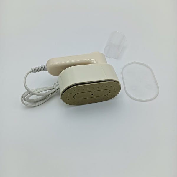 SOLIDCREAT Electric clothing pressing machines Portable Handheld Electric Garment Steamer, Beige