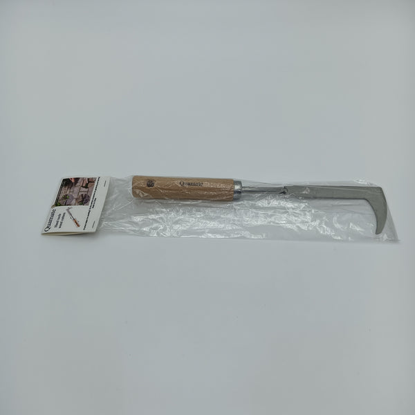 Quamate Hand tools, weed cutters Manual Garden Weed Cutter, Steel Blade with Wooden Handle