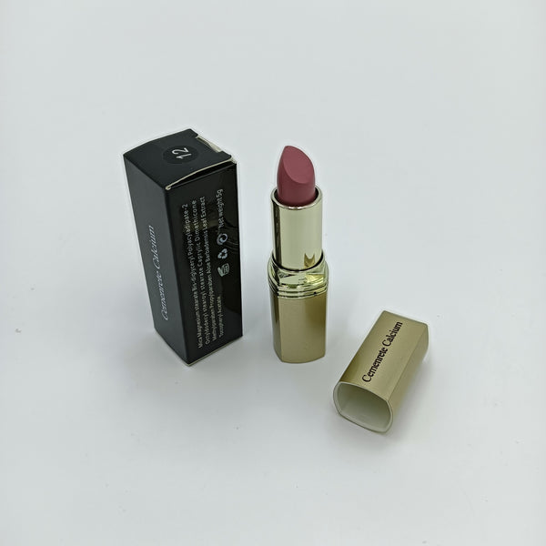 Cemenrete Calcium Lipsticks Matte Lipstick, Mauve Pink, Long-Lasting Moisturizing Formula