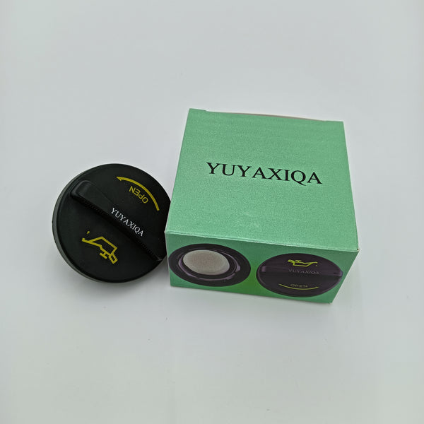 YUYAXIQA Petrol tank caps for motor cars Plastic Fuel Tank Cap for Truck and Van, Black