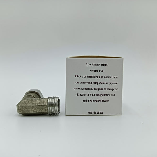 SanEvcDe Elbows of metal for pipes including those from alloy steel and titanium 90° metal elbow, 42mm×45mm