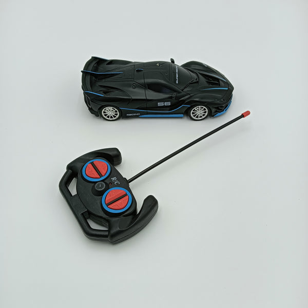 FIYODAKR Radio controlled toy vehicles Remote Control Black Sports Racing with Blue Accents