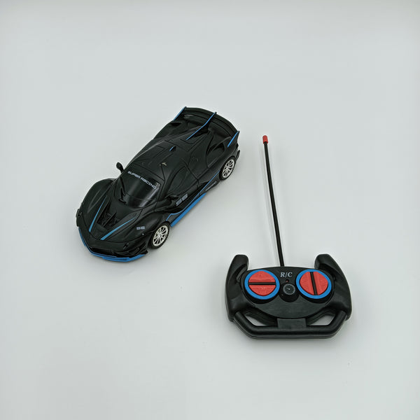 FIYODAKR Radio controlled toy vehicles Remote Control Black Sports Racing with Blue Accents