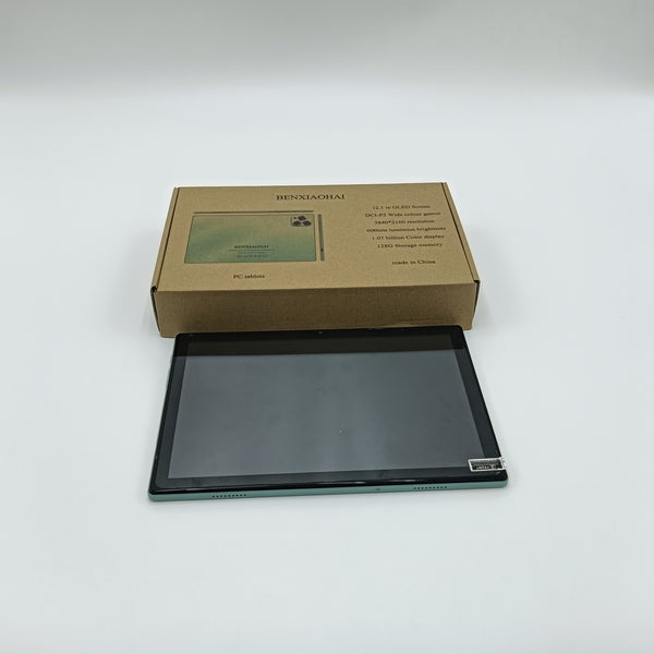 BENXIAOHAI PC tablets Portable Tablet, 12.1-inch OLED Screen, 128GB Storage