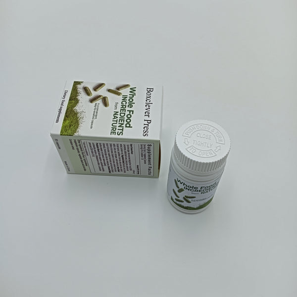 Boxclever Press Dietary food supplements Whole food natural dietary Supplement - Convenient capsule formula