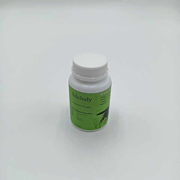 Silclody Vitamins for pets 50 Softgels Pet Vitamins for Dogs & Cats, 30 Essential Ingredients