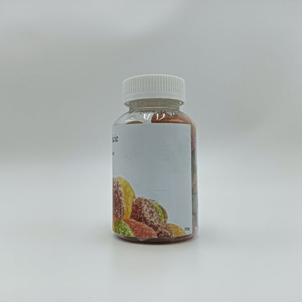 Jofacie Candy Portable bottled colorful candies, delicious low-fat snacks, 200g