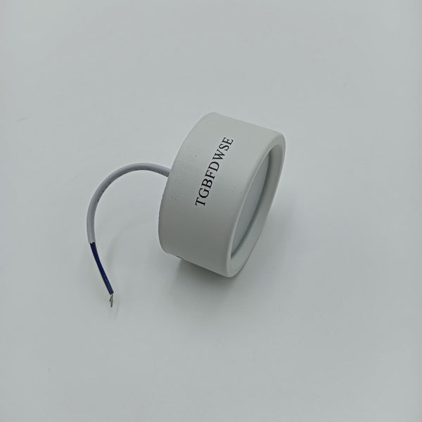 TGBFDWSE Lamps Modern Downlight, White Cylindrical Design, Indoor Lighting Fixture