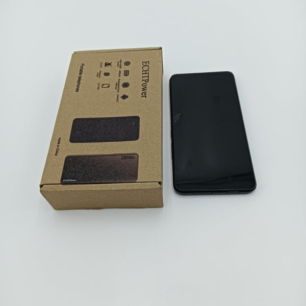ECHTPower Portable telephones Portable Mobile Phone with Face ID, Fingerprint Unlock, 6.8 Inch HD+ Display, Black