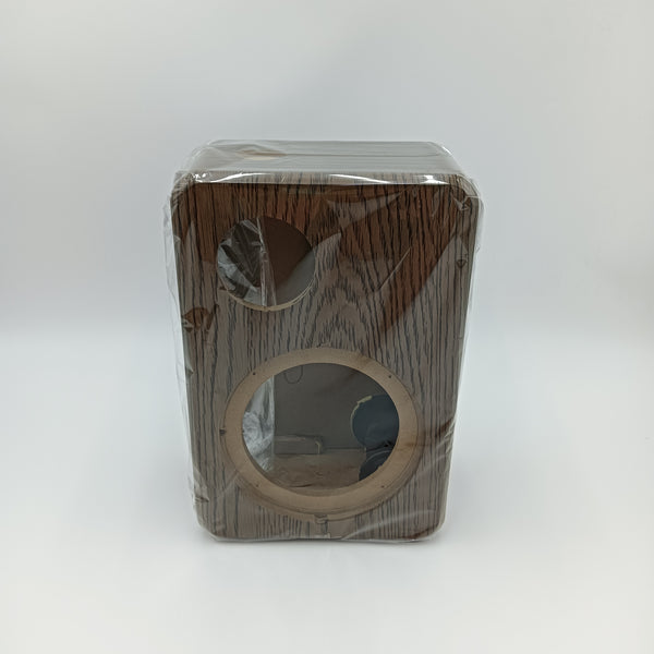 ECHTPower Cabinets for loudspeakers Wooden Speaker Cabinet for 5-Inch Loudspeakers, 20x12x30cm