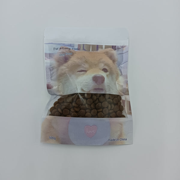 Fur a Long Time Dog food Premium Dog Food, Dry Kibble Formula, 500g Bag