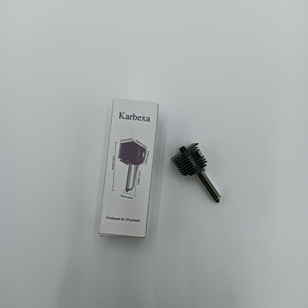 Karbexa Printheads for 3D printers Metal 3D Printer Printheads, Black, 49x16.5x21mm