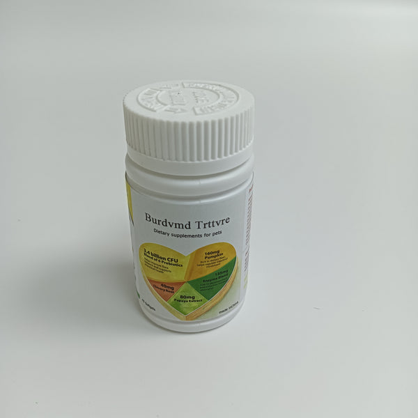 Burdvmd Trttvre Dietary supplements for pets Natural ingredient pet dietary supplement for dogs, 40 soft capsules