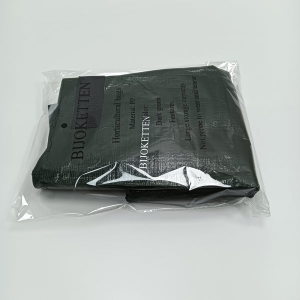 BIJOKETTEN Horticultural bags Durable Dark Green Horticultural Bag, Large Storage Capacity PP Material