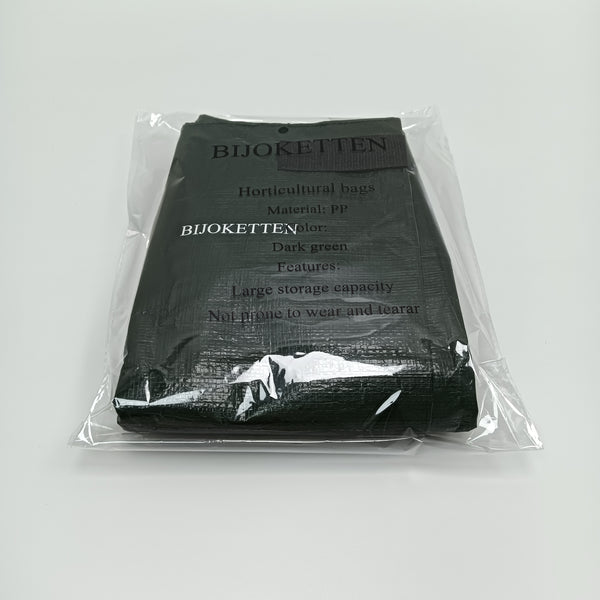 BIJOKETTEN Horticultural bags Durable Dark Green Horticultural Bag, Large Storage Capacity PP Material