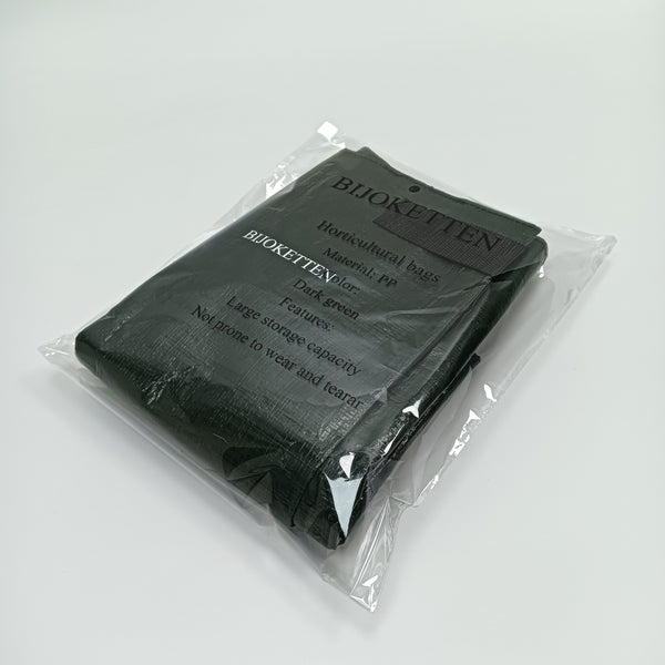 BIJOKETTEN Horticultural bags Durable Dark Green Horticultural Bag, Large Storage Capacity PP Material