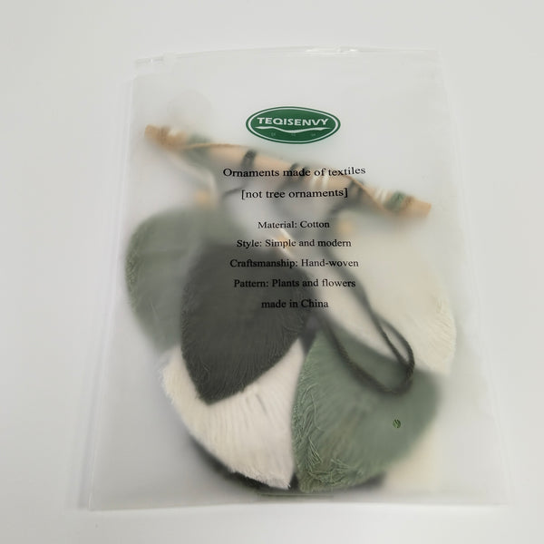 TEOISENVY QI TO SH Ornaments made of textiles [not tree ornaments] Modern Simple Style Wall Hanging Ornament, Decorative Textile Art