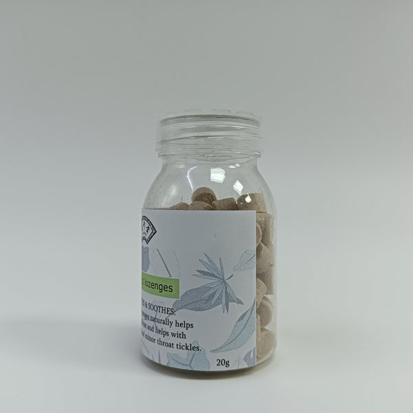 PU JI TANG Throat lozenges Herbal Throat Lozenges - Natural Herbal Soothing Formula - 20g pack - Relieves dry and itchy throat discomfort