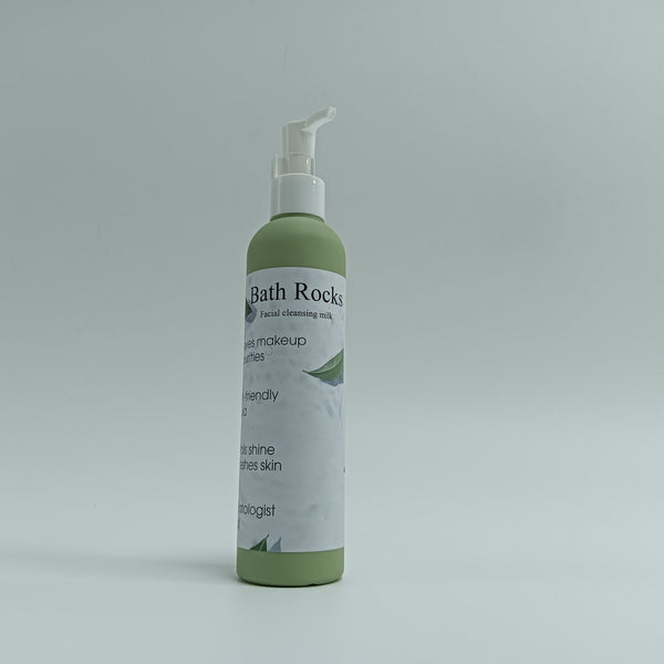 Bath Rocks Facial cleansing milk 200ml Facial Cleansing Milk, Family-Friendly Formula, Refreshes Skin