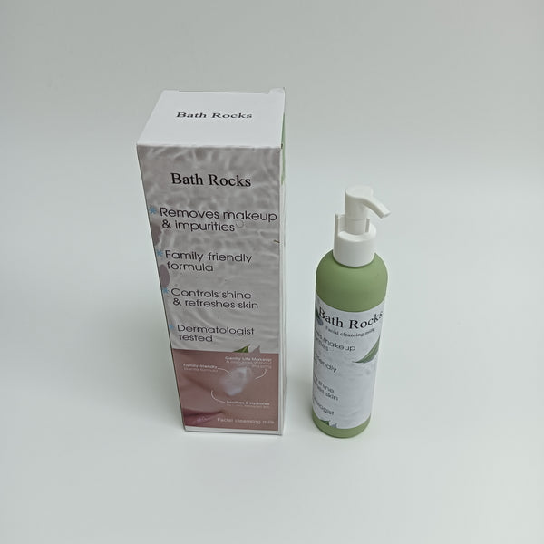Bath Rocks Facial cleansing milk 200ml Facial Cleansing Milk, Family-Friendly Formula, Refreshes Skin