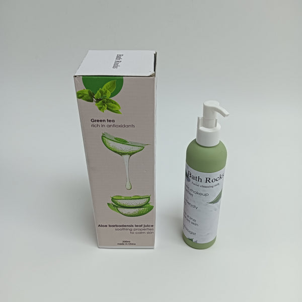 Bath Rocks Facial cleansing milk 200ml Facial Cleansing Milk, Family-Friendly Formula, Refreshes Skin