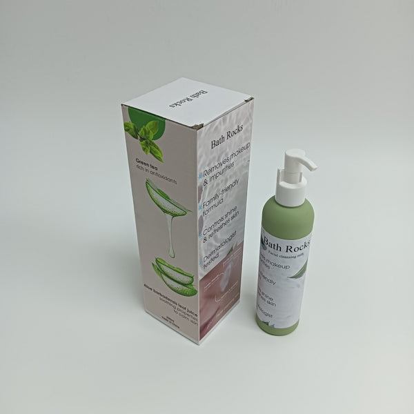 Bath Rocks Facial cleansing milk 200ml Facial Cleansing Milk, Family-Friendly Formula, Refreshes Skin