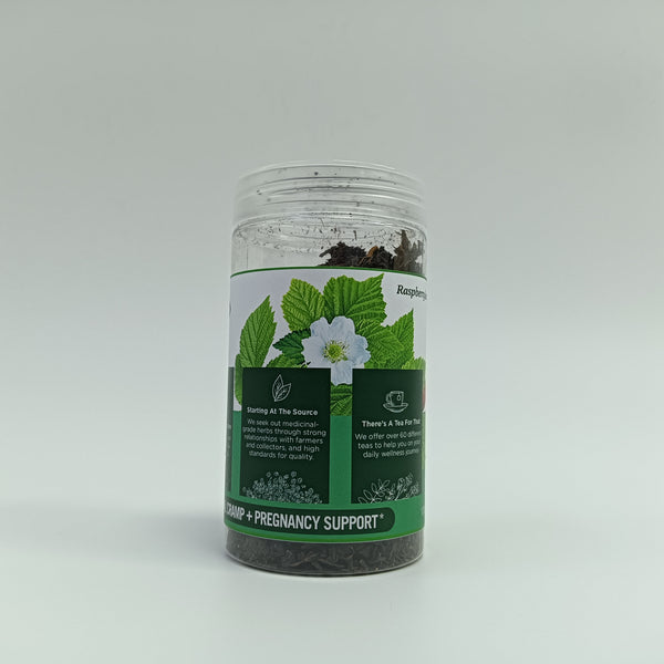 PU JI TANG Medicinal tea Organic Raspberry Leaf Herbal Tea, Caffeine - Free, for Women’s Wellness
