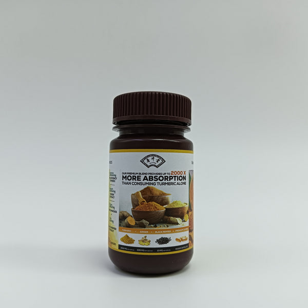 PU JI TANG Natural herbal supplements Natural Herbal Support for Inflammation & Joint Health, Turmeric Supplement, 60 Vegan Capsules