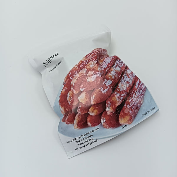 Asgard Processed meat 700g Processed Meat, Premium Pork & Chicken Blend, Chewy & Flavorful