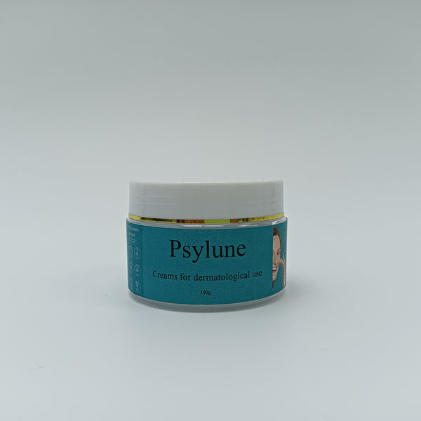 Psylune Creams for dermatological use Dermatological Moisturizing Cream with Hyaluronic Acid and Jojoba Oil, Skin Plumping Formula, 100g